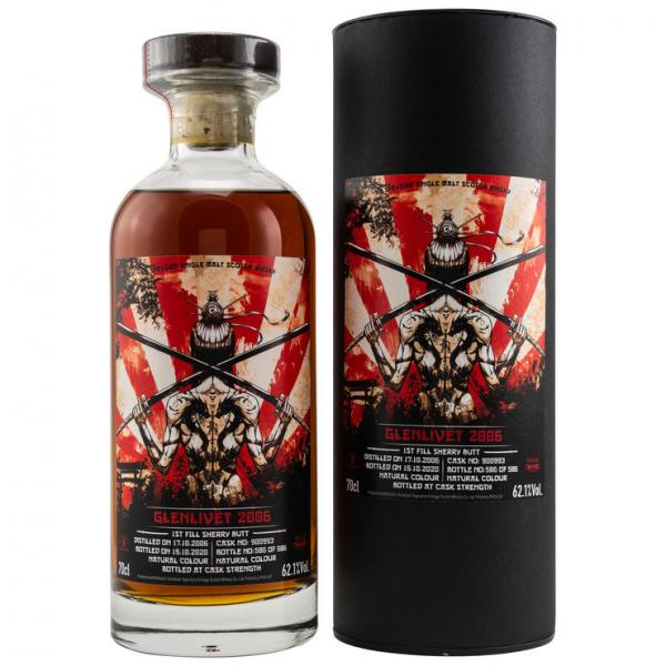 Glenlivet 2006-2020 Signatory Batch 900993 Samurai 62,1% vol. 0,7l Glenlivet 2006-2020 Signatory Batch 900993 Samurai 62,1% vol. 0,7l